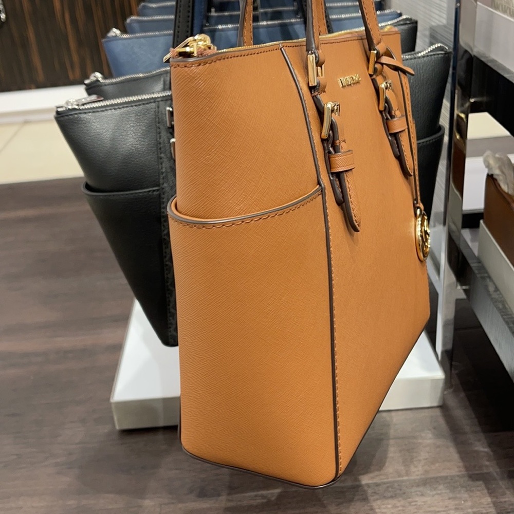 MICHAEL KORS CHARLOTTE LARGE TOP ZIP  Tote bag - Picture 5 of 15